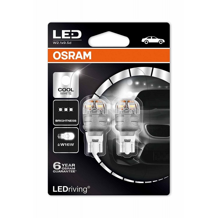 OSRAM LED ATTACCO W6W 4500K