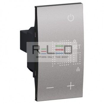BTicino Living Now termostato 230 V Steel KS4441