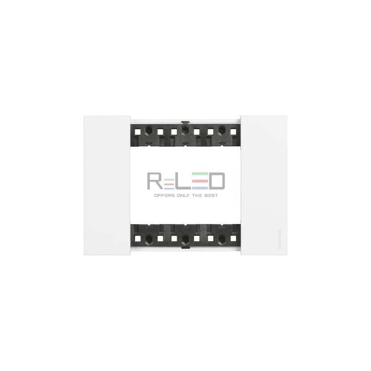 BTicino Living Now placca bianco 3 moduli KA4803KW