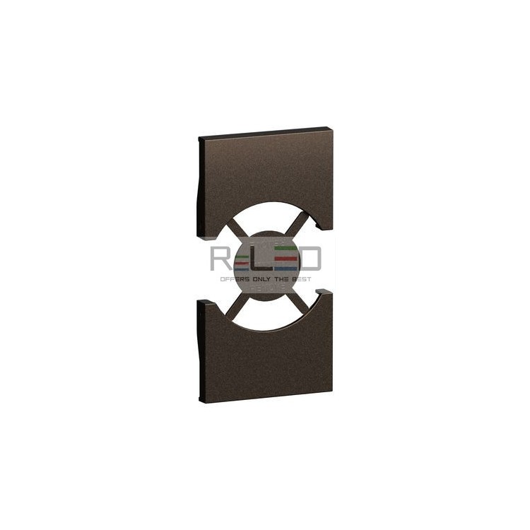 BTicino Living Now cover presa Italia/Germania P40 Bronze KB03