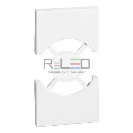 BTicino Living Now cover presa Italia/Germania P40 bianco KW03