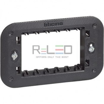 BTicino Living Now supporto 3 moduli K4703