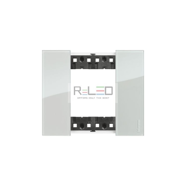 BTicino Living Now placca Sky 2 moduli KA4802DA
