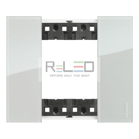 BTicino Living Now placca Sky 2 moduli KA4802DA
