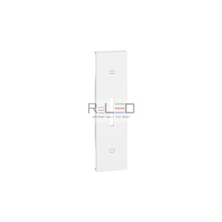 BTicino Living Now cover commutatore tapparella bianco KW06