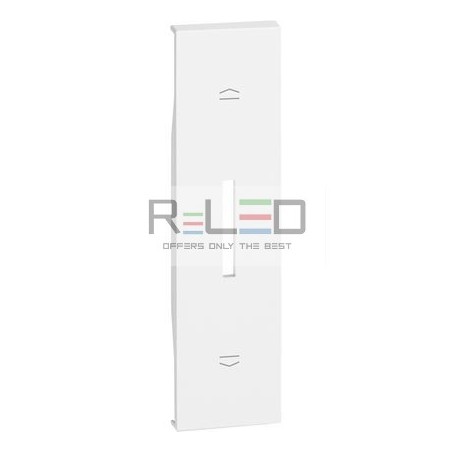 BTicino Living Now cover commutatore tapparella bianco KW06