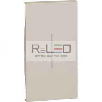 BTicino Living Now cover comando 2 moduli sabbia KM01M2